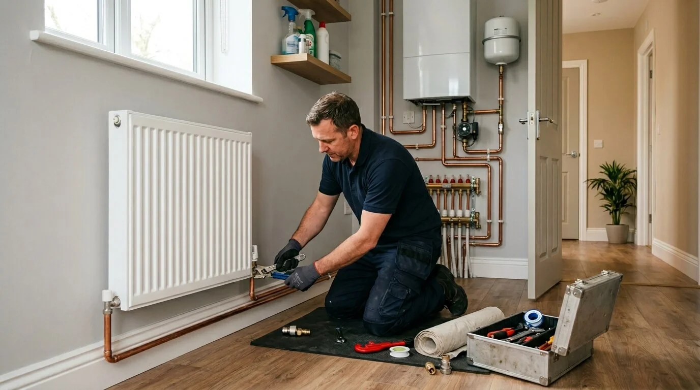Central heating in Burnley